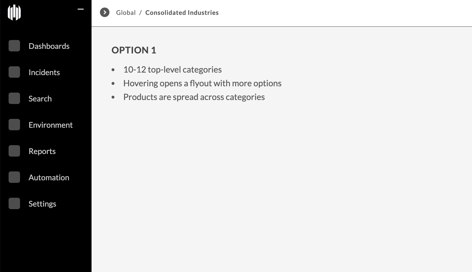 Nav Option 1