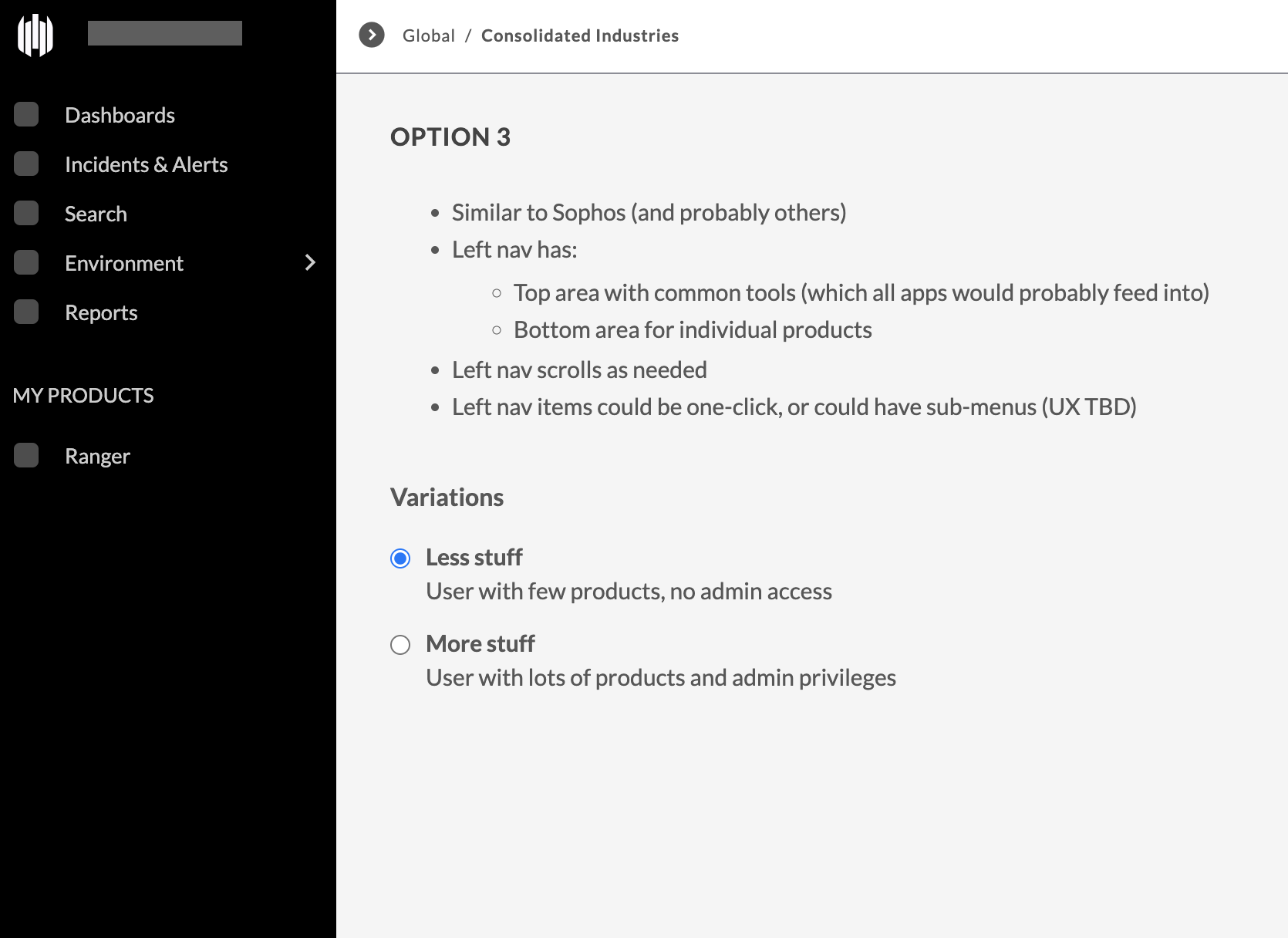 Nav Option 3